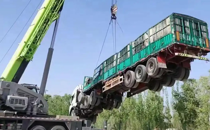 鱼峰区道路脱困救援案例